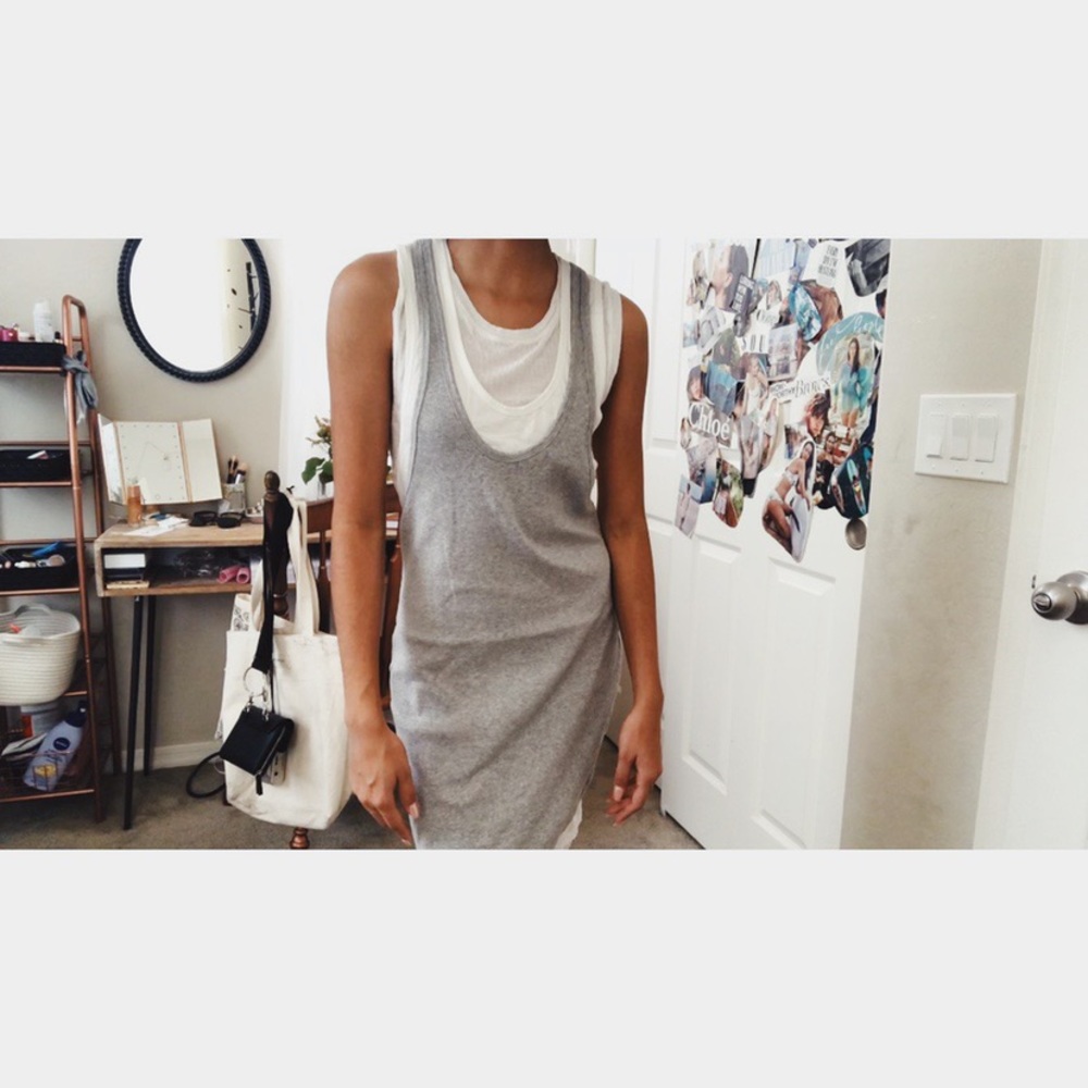 T BY ALEXANDER WANG T SHIRT DRESS